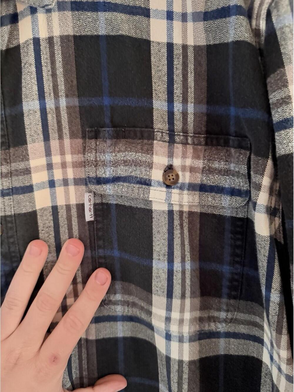 3XL - Men - Carhartt Original Fit Flannel Shirt - Picture 2 of 4